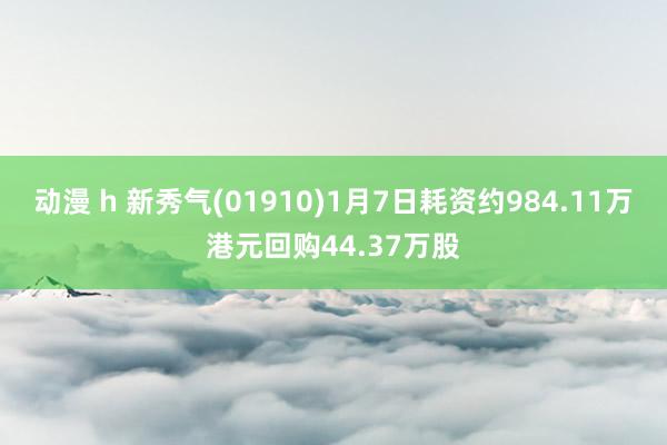 动漫 h 新秀气(01910)1月7日耗资约984.11万港元回购44.37万股